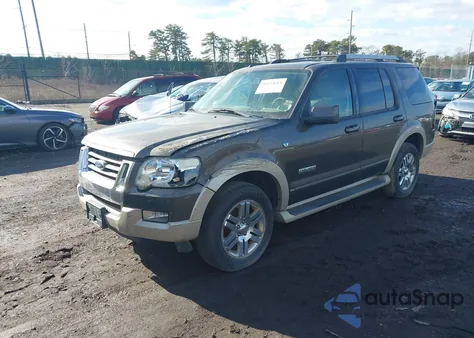 2007 Ford Explorer Eddie Bauer из США, поврежденный, VIN 1FMEU74847UA95437